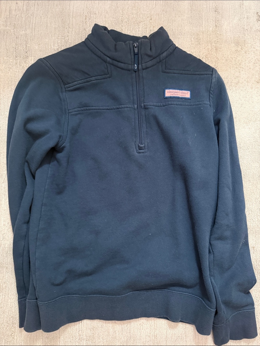 Vineyard Vines Kuds Navy Half-Zip Pullover